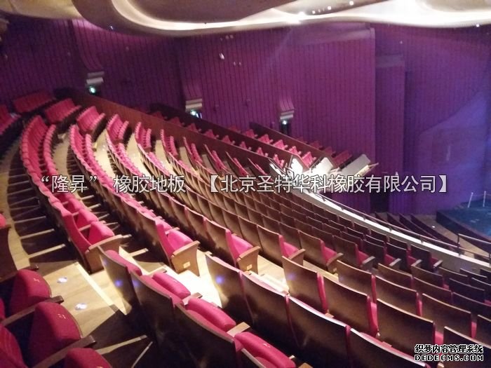 北京市天桥演艺剧场橡胶地板工程案例
