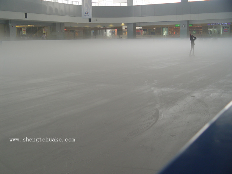 广东东莞溜冰场橡胶地板工程实图