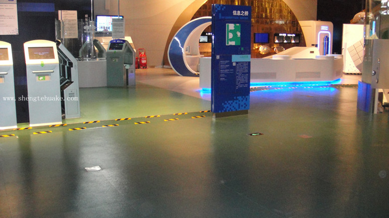中国科学技术馆橡胶地板工程实图